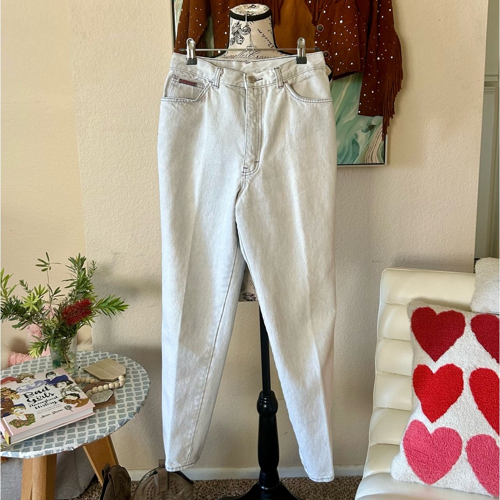Filippo Totti VTG 80s Jeans High Waist Button fly 9/10 26”waist Straight…